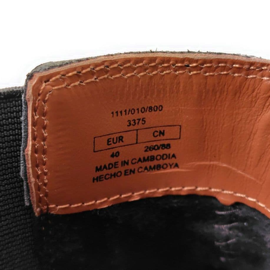 極美品✨️ZARA【26cm】サイドゴアブーツ　ショートブーツ　レザー　ブラック