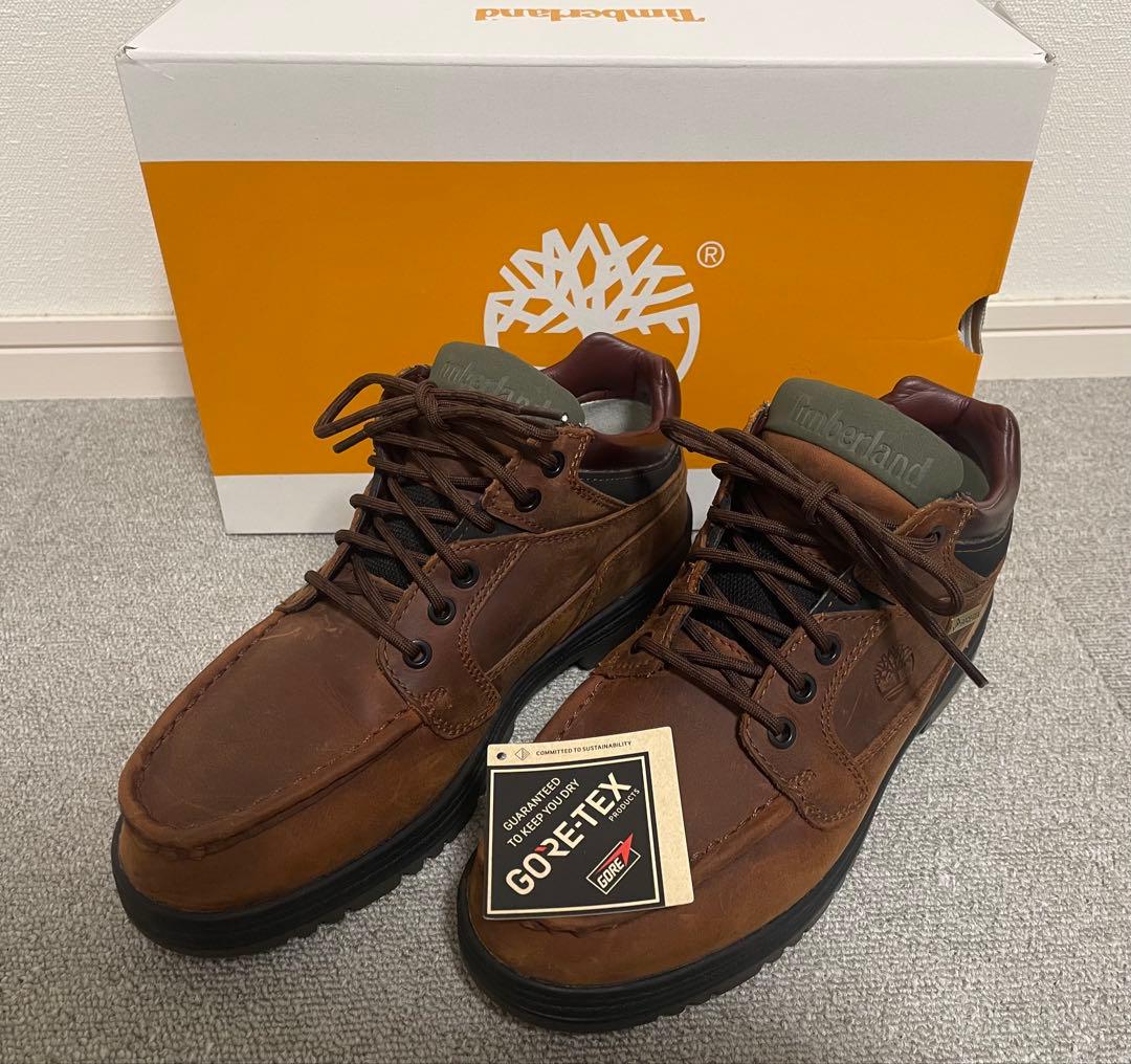 timberland moc toe gtx brown ブラウン 26cm