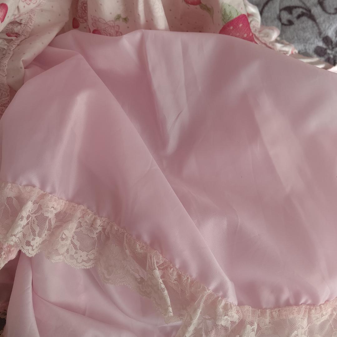 苺ガーデンミルフィーユジャンパースカート♕ら・ぱふぇ