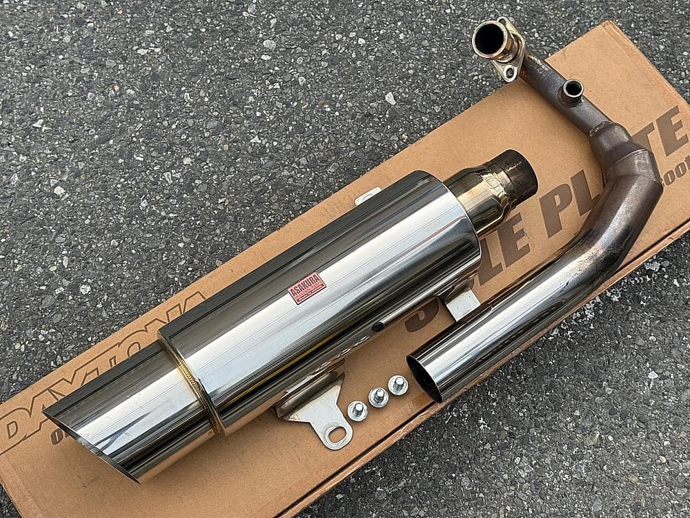ASAKURA GMR120タイプマフラー 4D9 マジェスティ SG20J