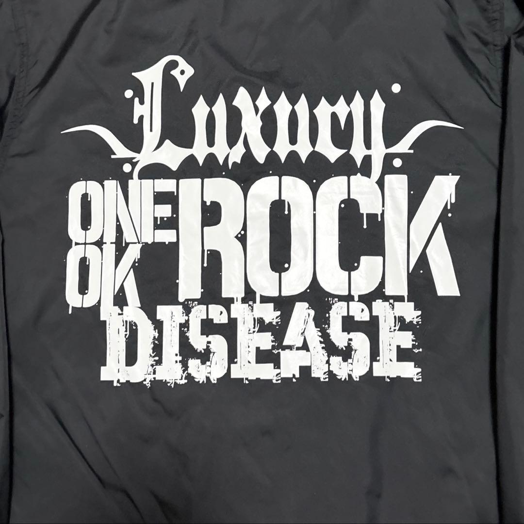 ONE OK ROCK ライブ　バンド　コーチジャケット　ブラック