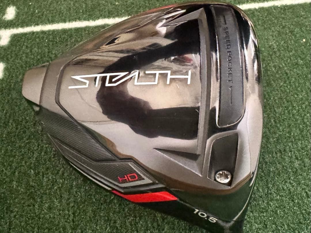 TaylorMade ステルスHDドライバー10.5°ヘッドのみカバー、レンチ付