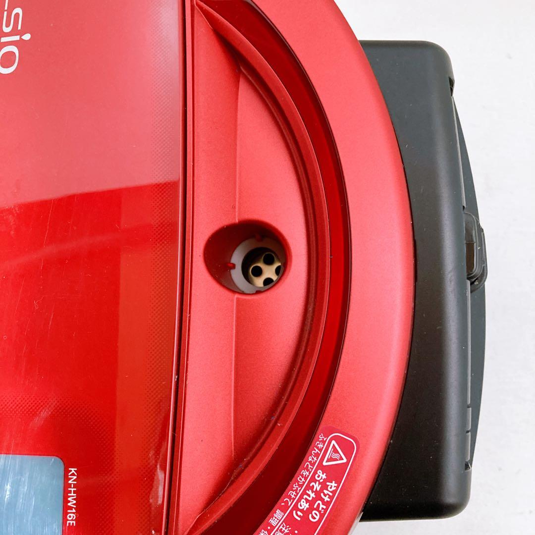 ☆SHARP シャープ HEALSIO KN-HW16E-R 水なし自動調理鍋