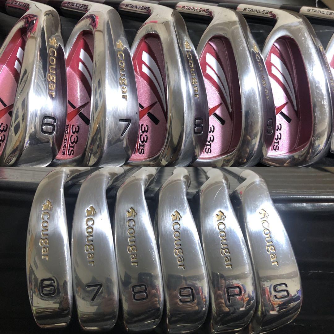 入手困難 レフティ レディース 完璧なゴルフセット キャロウェイ ミズノ クーガ