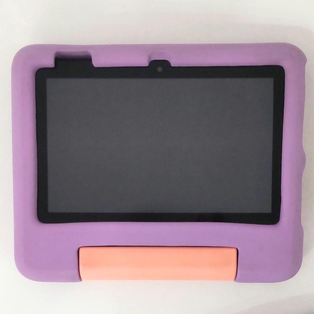 Amazon Fire7 キッズタブレット 専用ホルダー パープル 2個セット