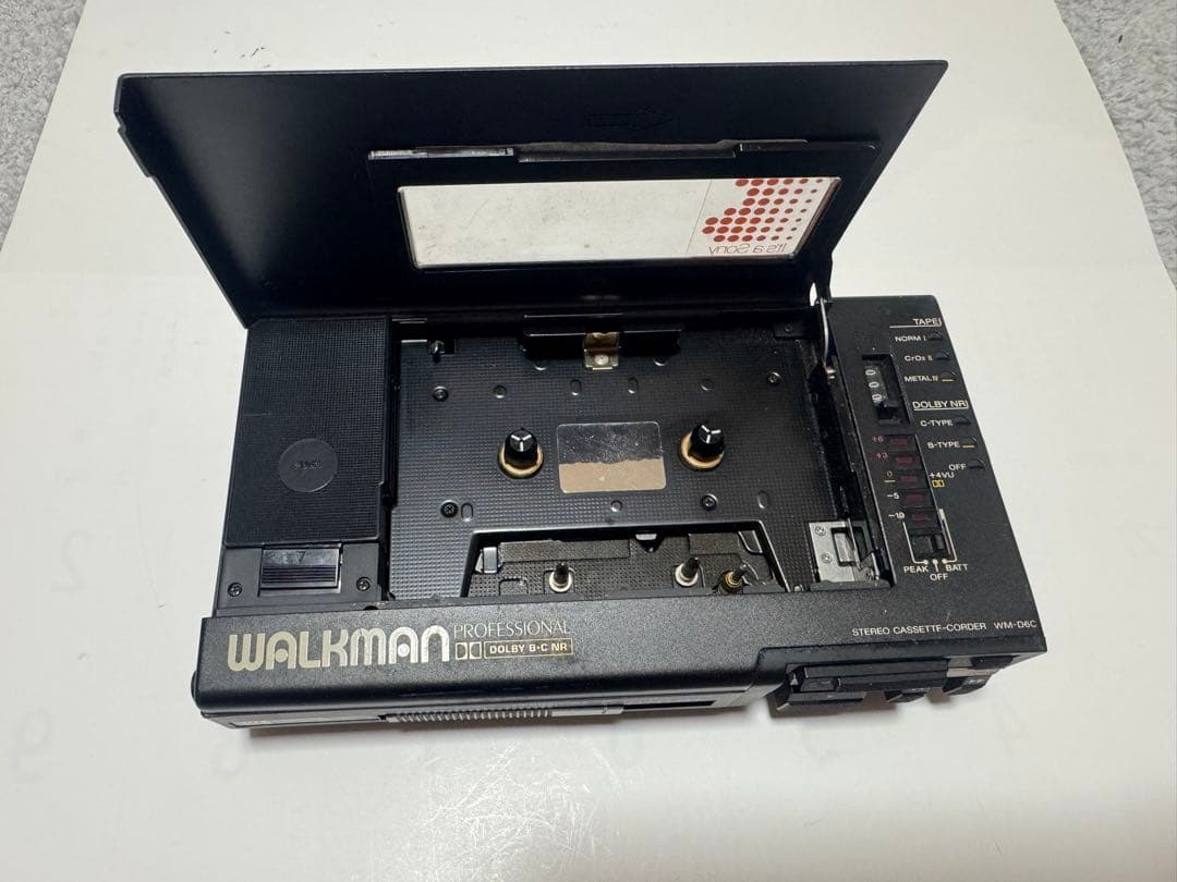 SONY WALKMAN WM-D6C ステレオカセットコーダージャンク扱い