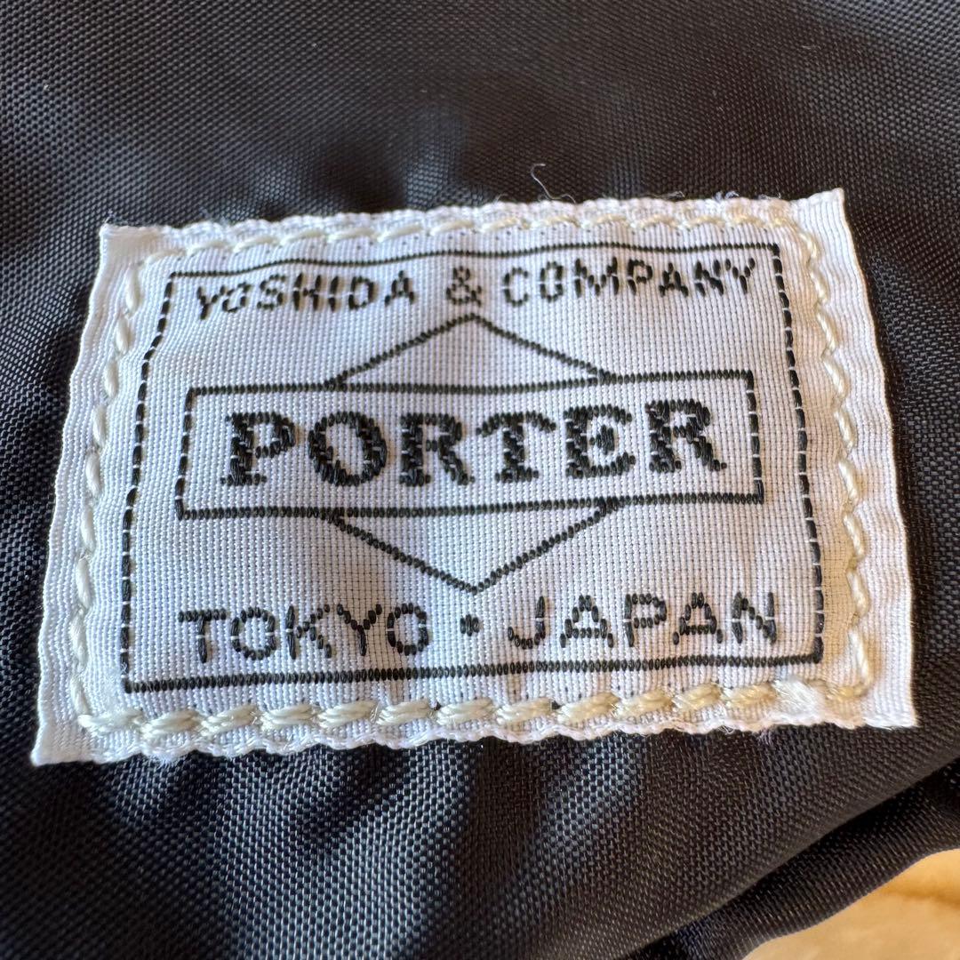 希少・廃盤PORTER REEF ハーフムーン ショルダーバッグ　黒