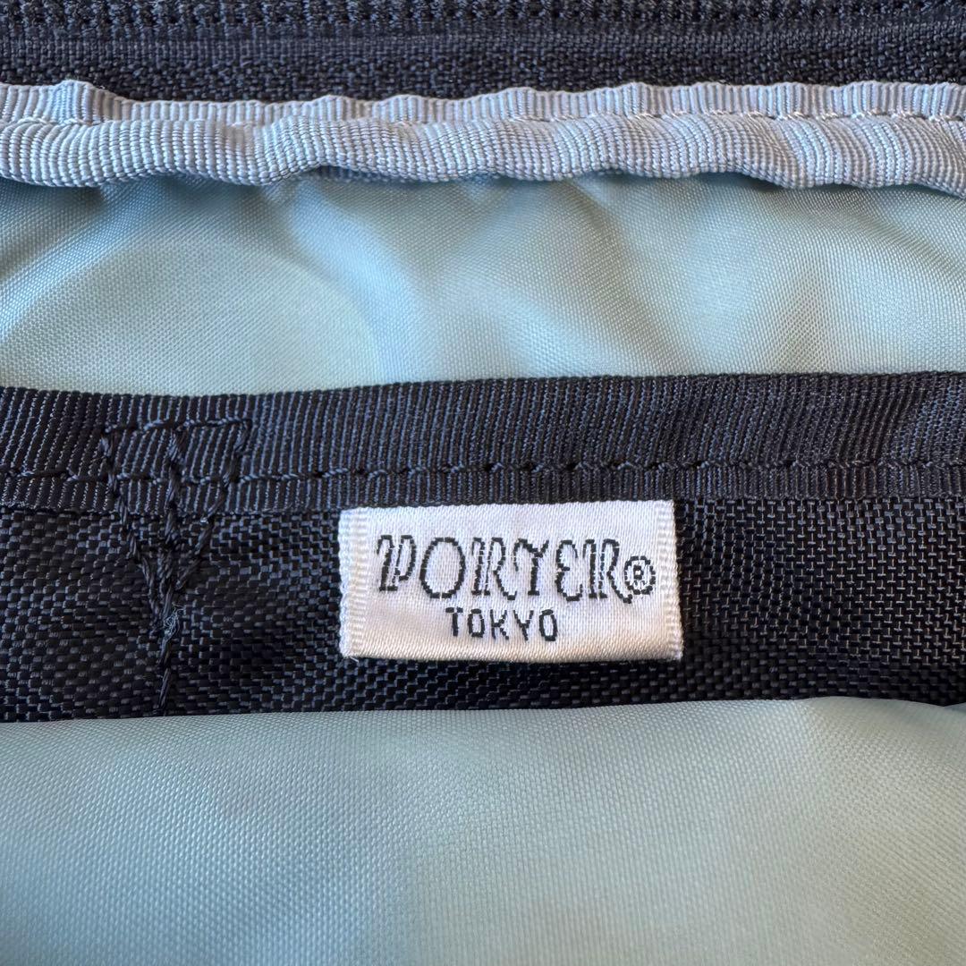 希少・廃盤PORTER REEF ハーフムーン ショルダーバッグ　黒