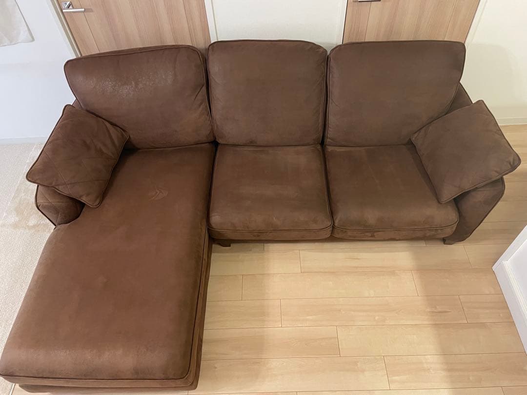 【美品】RELAX FORM カウチソファColumbus （右側カウチ部分）