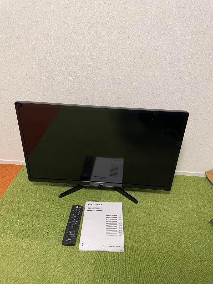FUNAI フナイ ハードディスク内蔵！裏番組録画 液晶テレビ 32V型