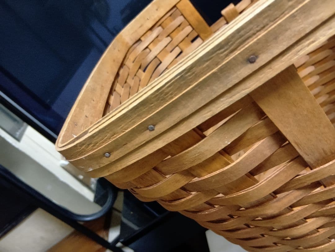 希少　1993年　ロンガーバーガー　大型　ラージサイズ　ランドリー　バスケット