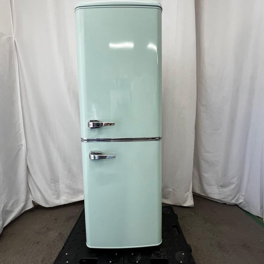 128　レトロ　冷蔵庫　130L　スリム　可愛い　一人暮らし　設置無料　安い‼️