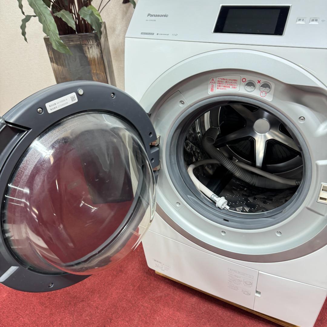 東京23区送料無料　美品パナソニックドラム洗濯乾燥機型　自動投入付き　分解清掃済
