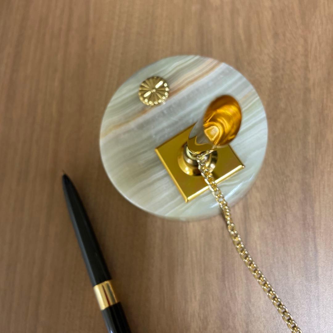 皇居　土産　デスクペンスタンド チェーン付き