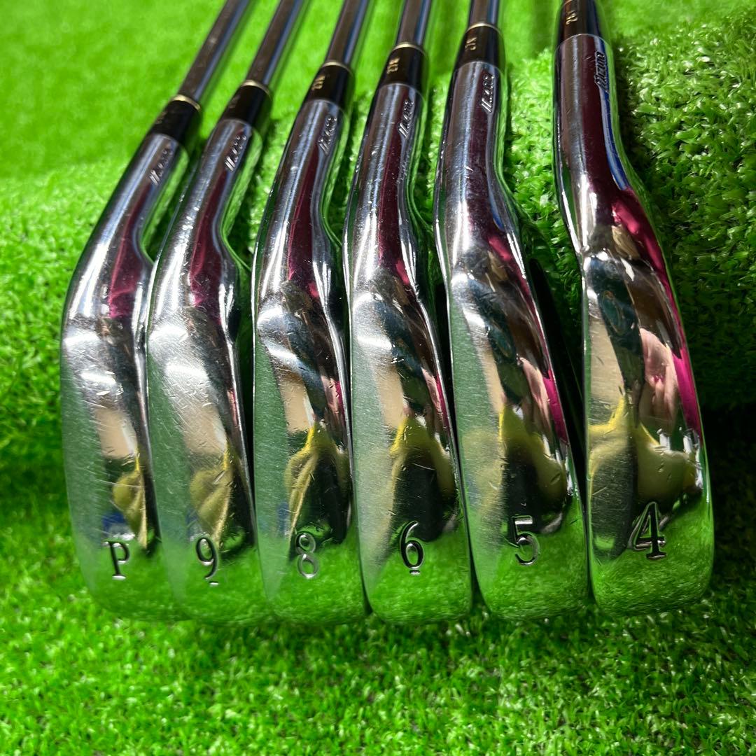 寶TIS-558 MIZUNO #4.5.6.8.9.P アイアンセット SR