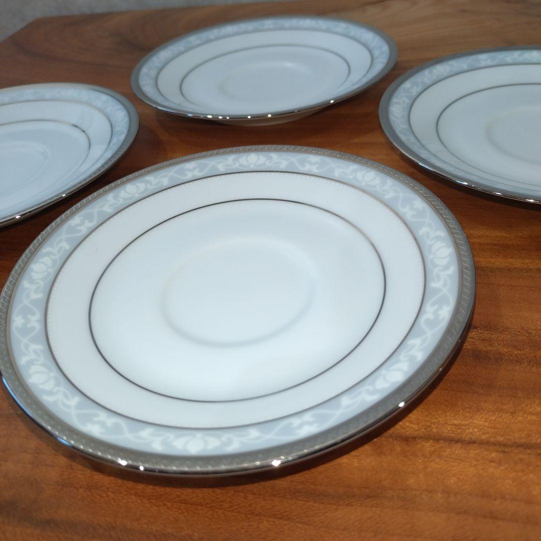 【定価6万円】美品　ノリタケ 食器 ハンプシャープラチナ20ｐｃディナーセット