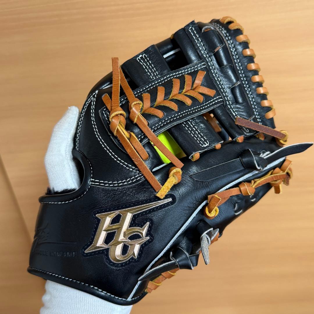 ハイゴールド 己極シリーズ 一般軟式 右投げ 二塁手 遊撃手 内野手 未使用