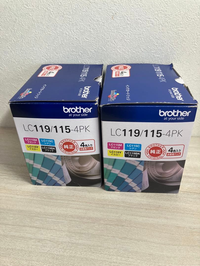 【純正】brother LC119/115-4PK インクカートリッジ　大容量
