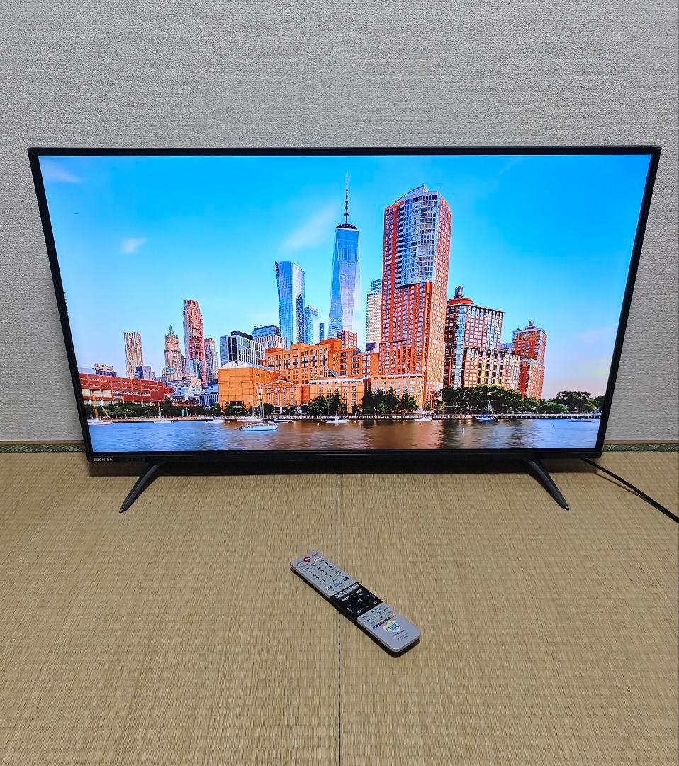 43型東芝 4K スマートテレビ✨ネット動画/地上波 極美