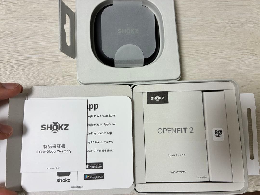 shokz OPENFIT2 ブラック