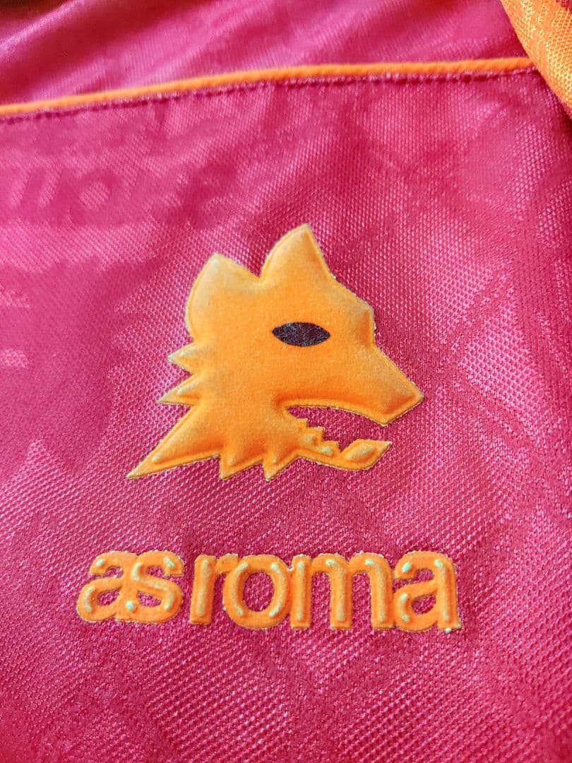 ヴィンテージユニフォーム95/96ASローマNo.12アシックス