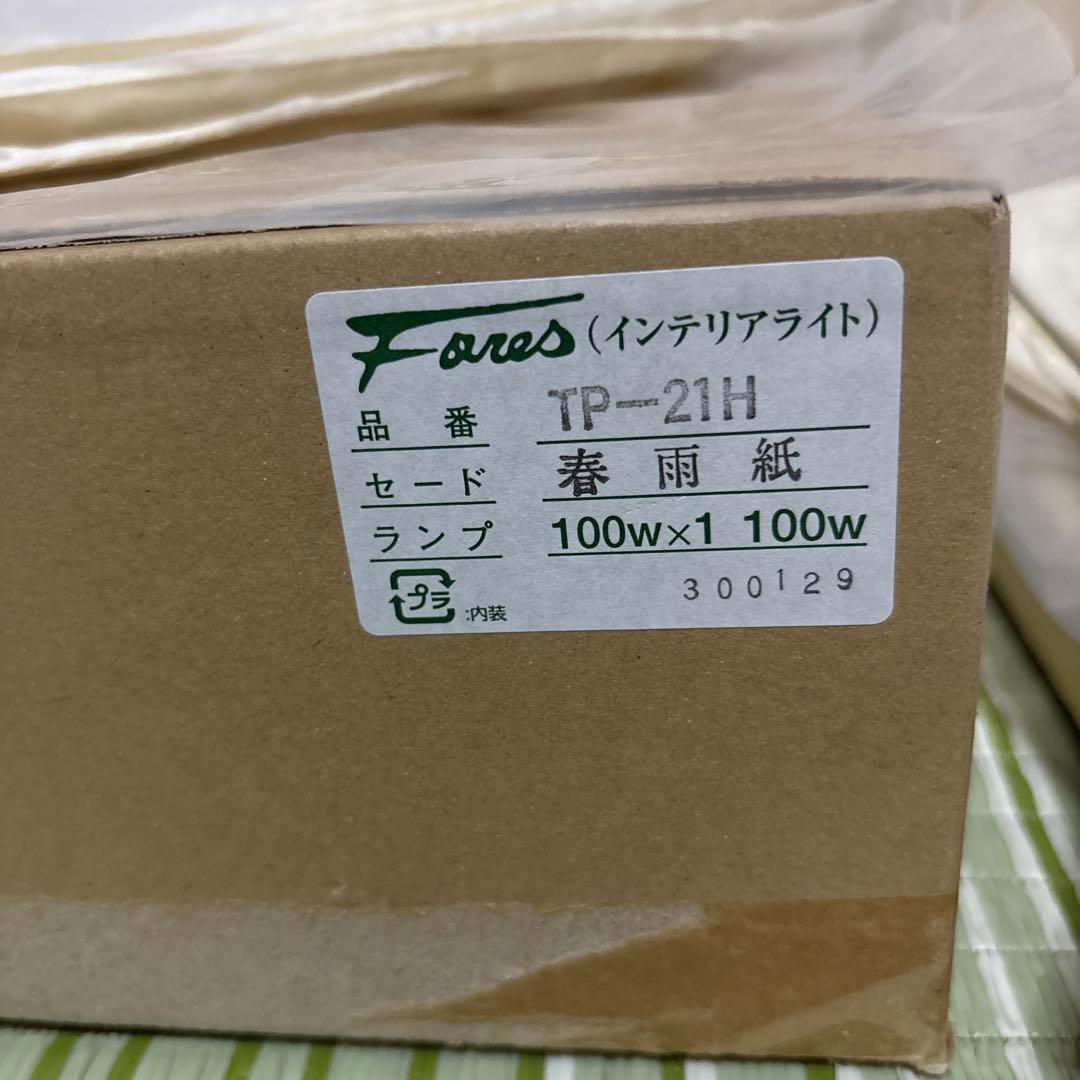 イサムノグチ　ペンダントライト　フォレス　FORES 提灯　春雨紙　54cm