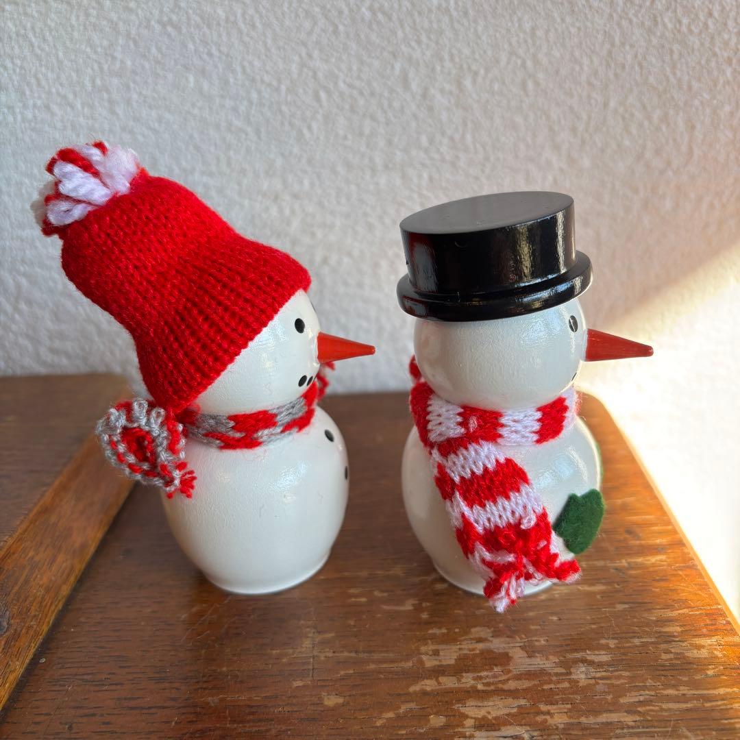 新品　ノルディカニッセ スノーマン2個セット