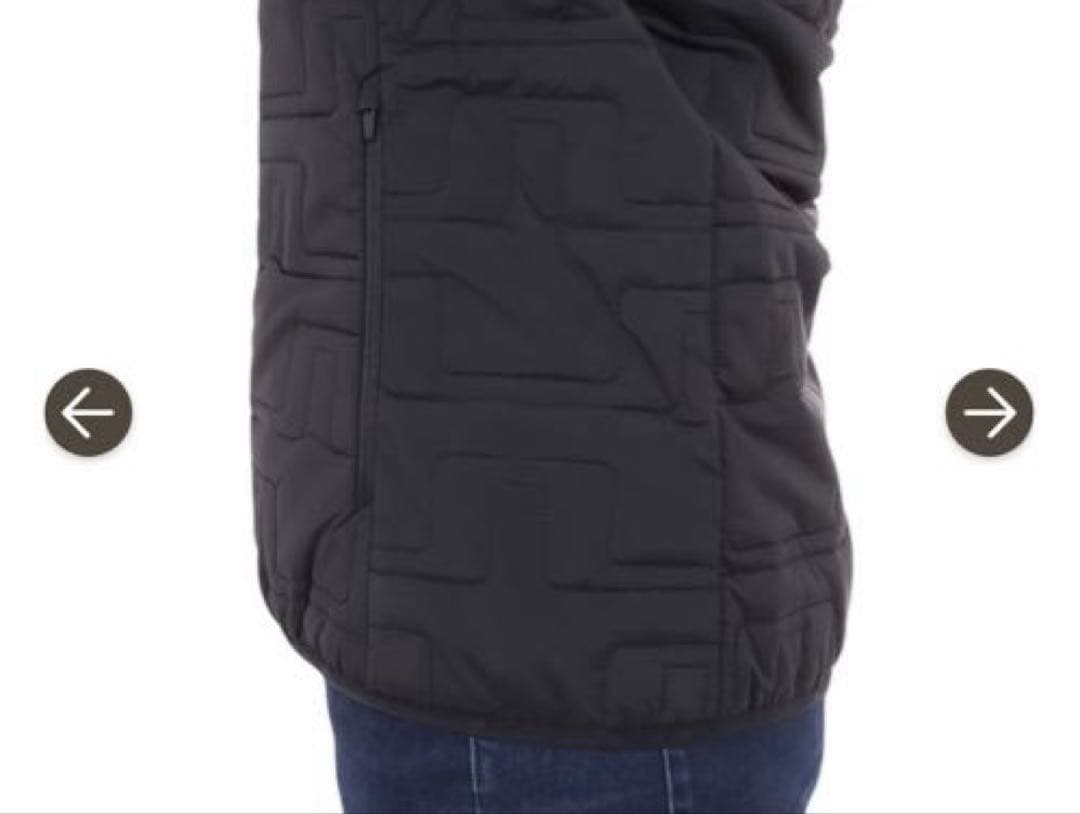 JLブリッジキルトゴルフジャケット ジェイリンドバーグ レディース　38