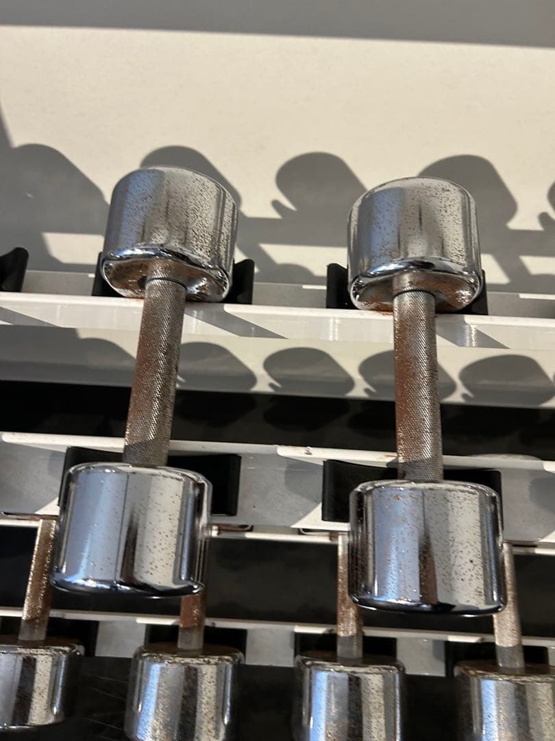 IVANKO ダンベル　1-20kg 15組　ダンベルラック付き