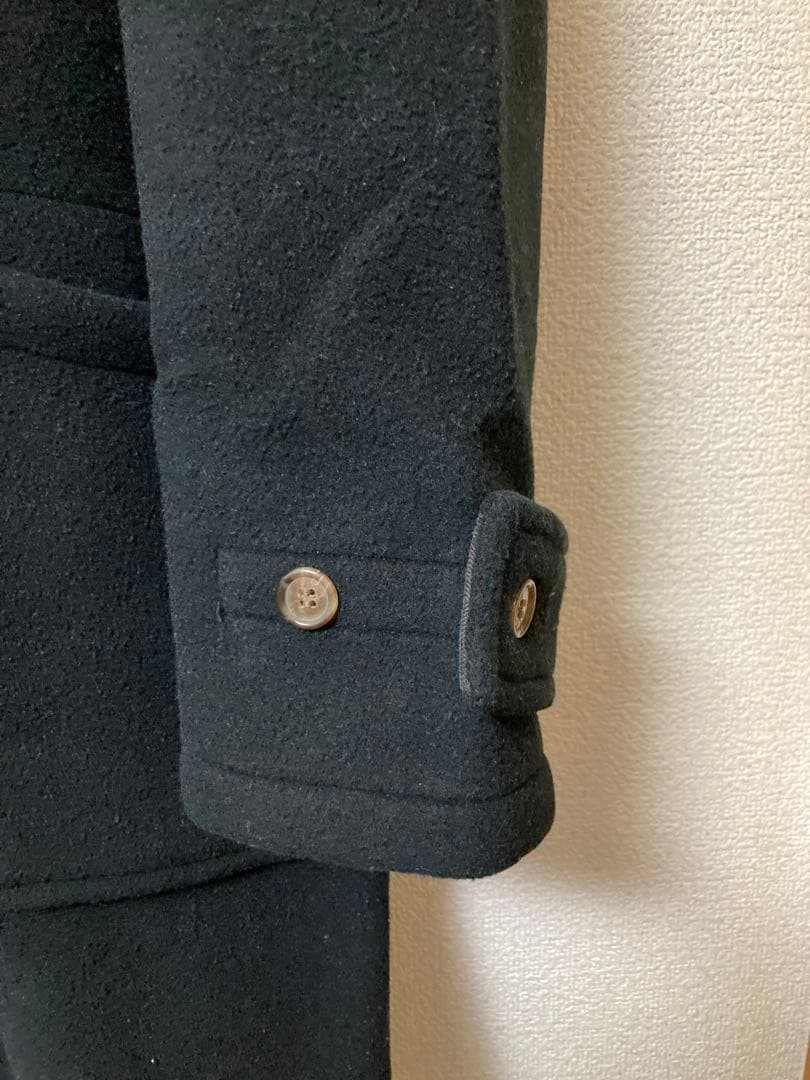 英国 希少 グローバーオール men's BIGI Wネーム ダッフルコートXL