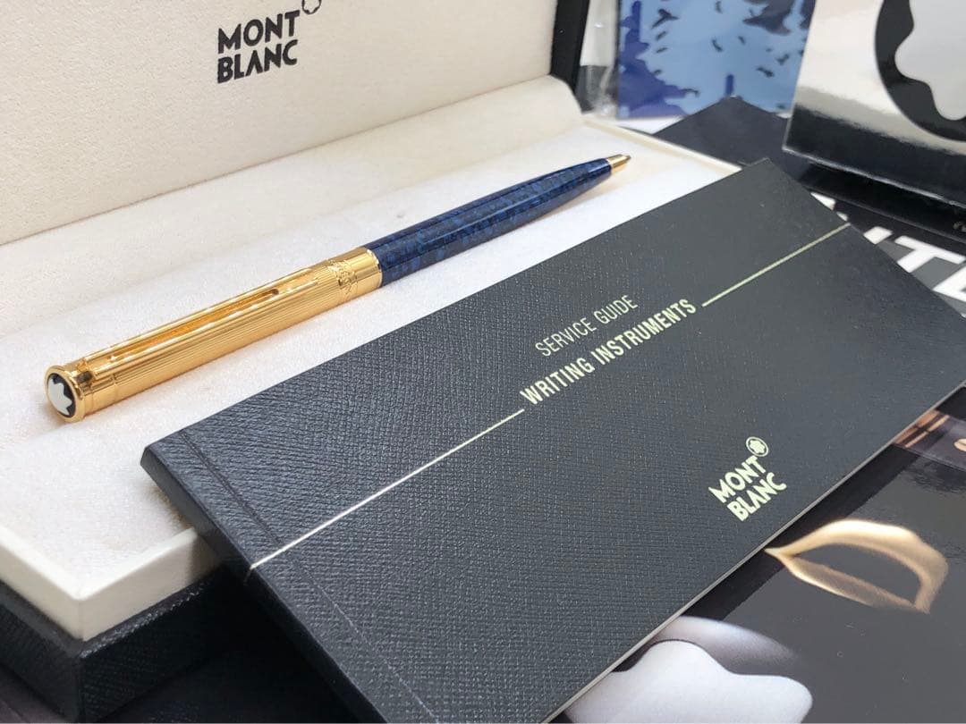 ⭐️幸運を引き寄せるラピス・デザイン⭐️モンブラン・ノブレス・ドゥエ⭐️未使用逸品⭐️