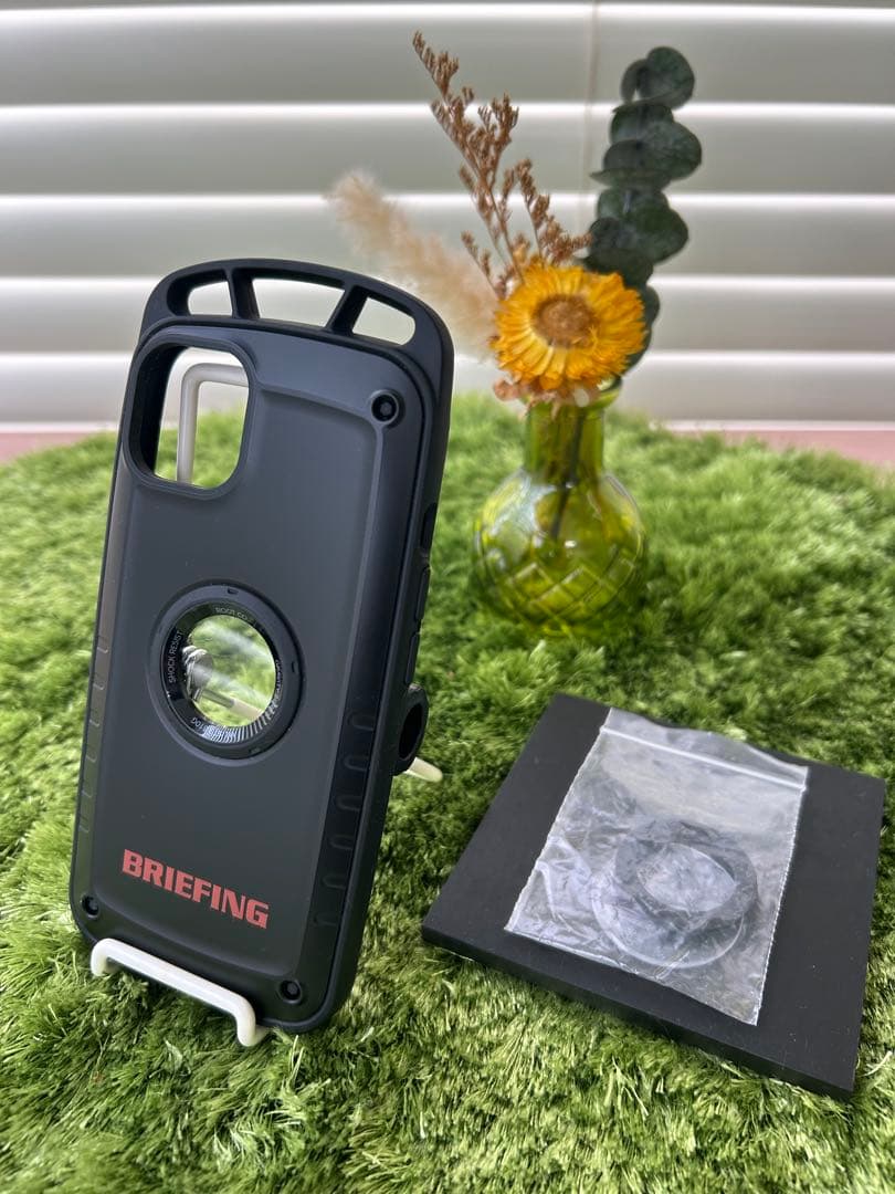 美品 ブリーフィング × ROOT.CO iPhone13 14 スマホケース