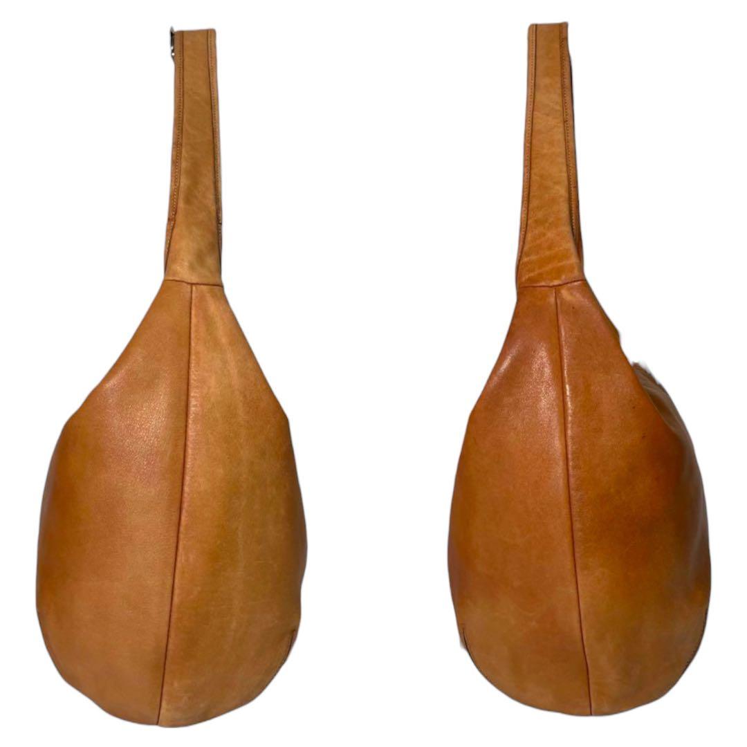 コーチ ワンショルダーバッグ オールドコーチ ホーボー レザー エルゴ ブラウン