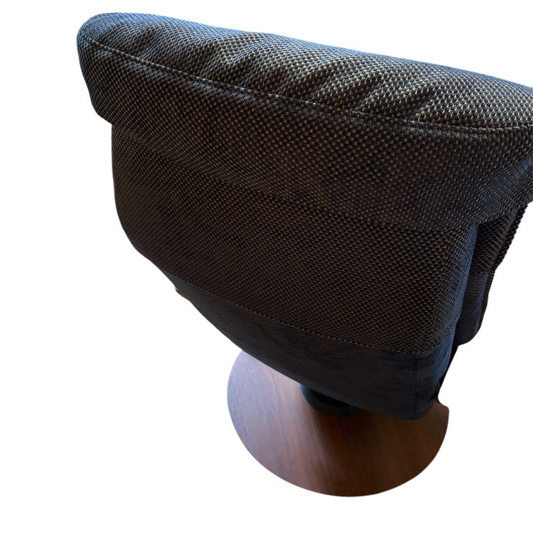 【ゆうくん】カリモク リクライニングチェア オットマン付 RU75