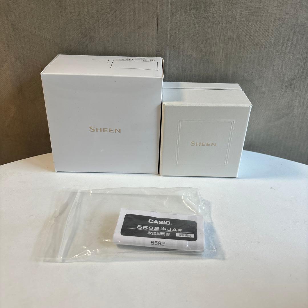 新品未使用カシオ CASIO SHEEN シーン腕時計