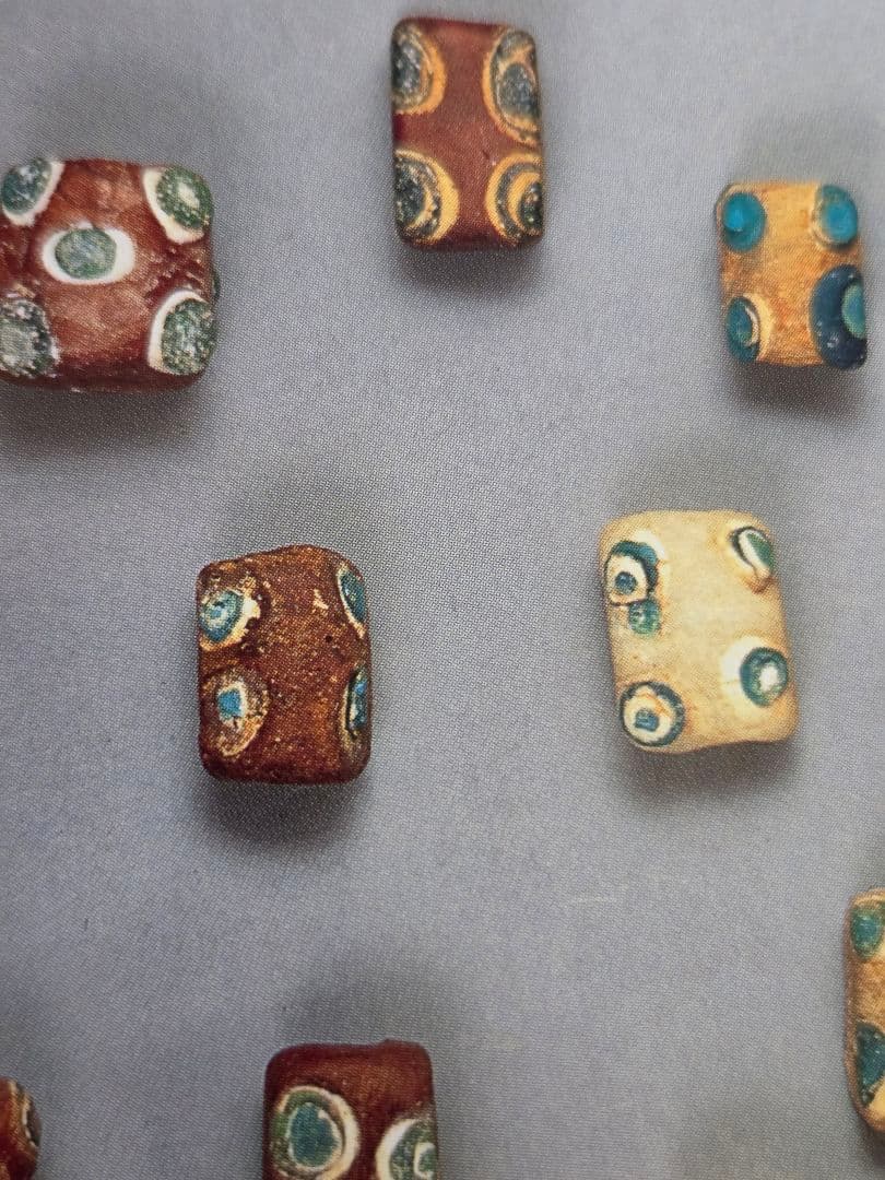 796とんぼ玉　蜻蛉玉　貼眼扁方玉　骨董　貴重　珍品 ！