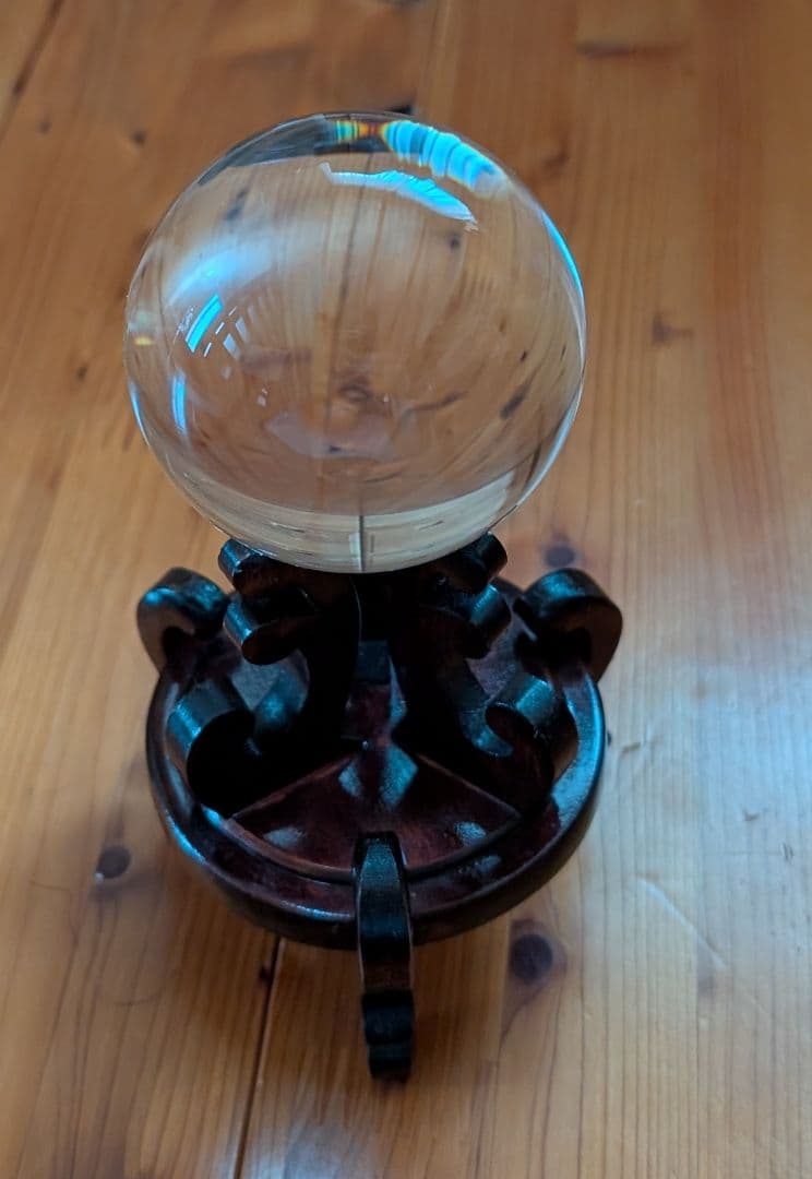 ★水晶玉 置物