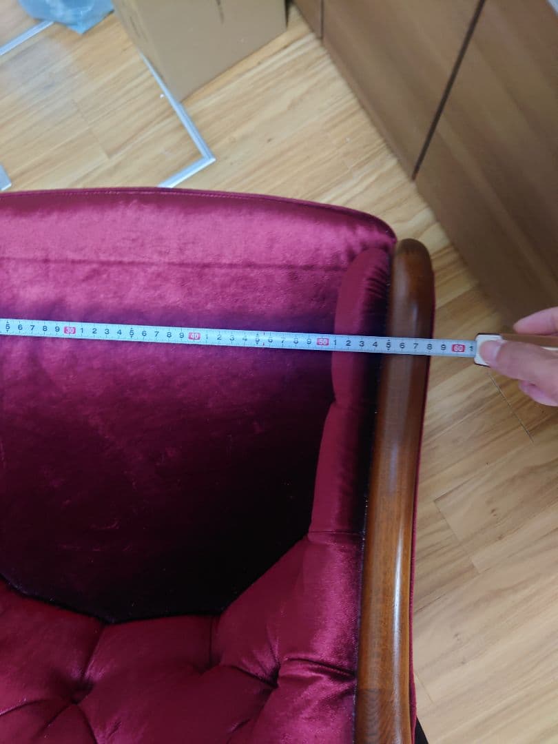 ★激レア★高級家具 カリモク ロココ調 クラシック チェスター 回転式