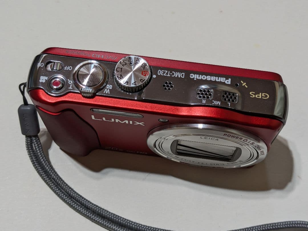 Panasonic　LUMIX　DMC-TZ30 レッド　デジカメ