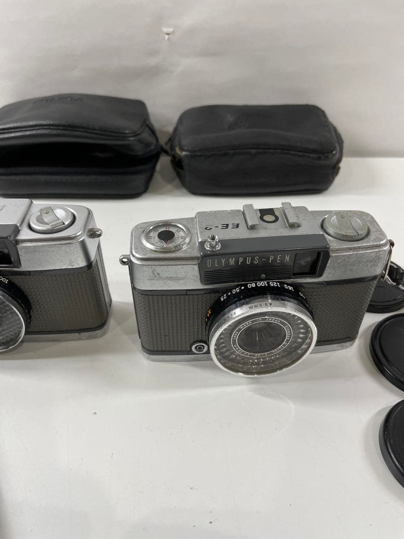 フィルムカメラ コニカC35OLYMPUSPEN-EE D 5台まとめ売 現状品