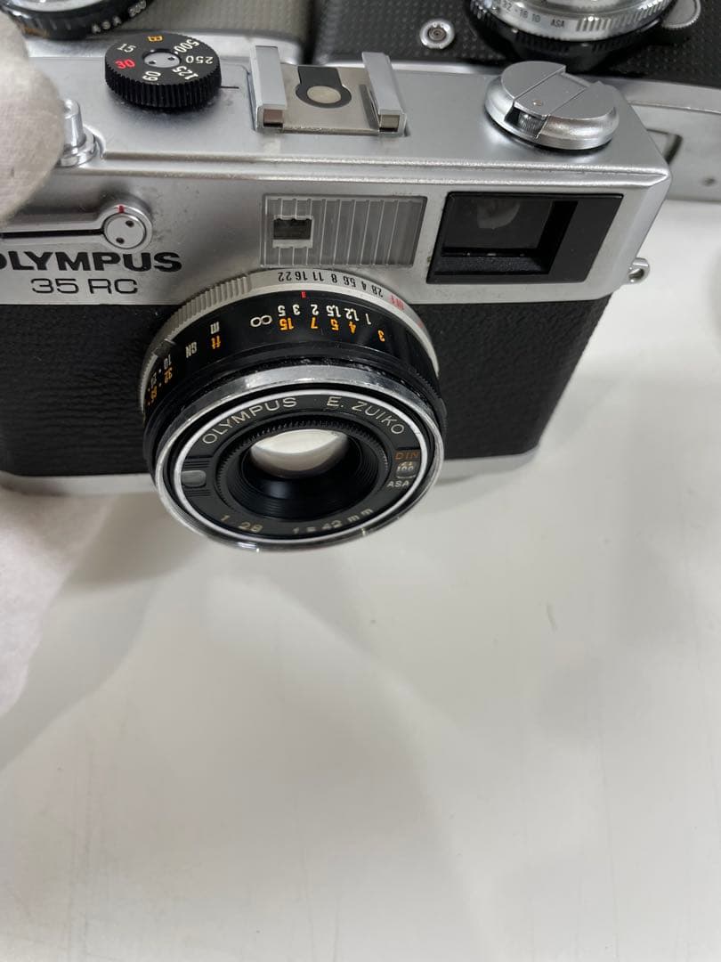 フィルムカメラ コニカC35OLYMPUSPEN-EE D 5台まとめ売 現状品