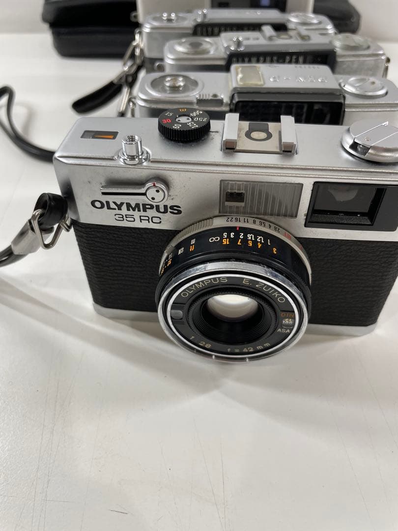 フィルムカメラ コニカC35OLYMPUSPEN-EE D 5台まとめ売 現状品