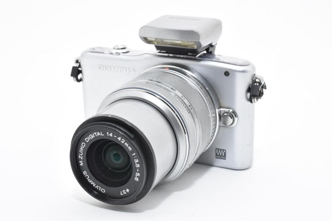 OLYMPUS オリンパス PEN E-PM1 レンズキット ミラーレスカメラ
