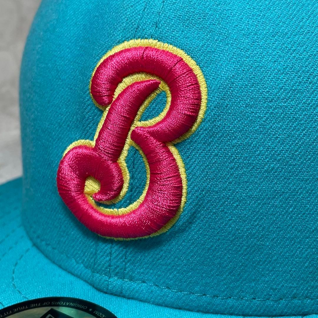 横浜ベイスターズ NEW ERA キャップ 旧ロゴ β ベータ ミント