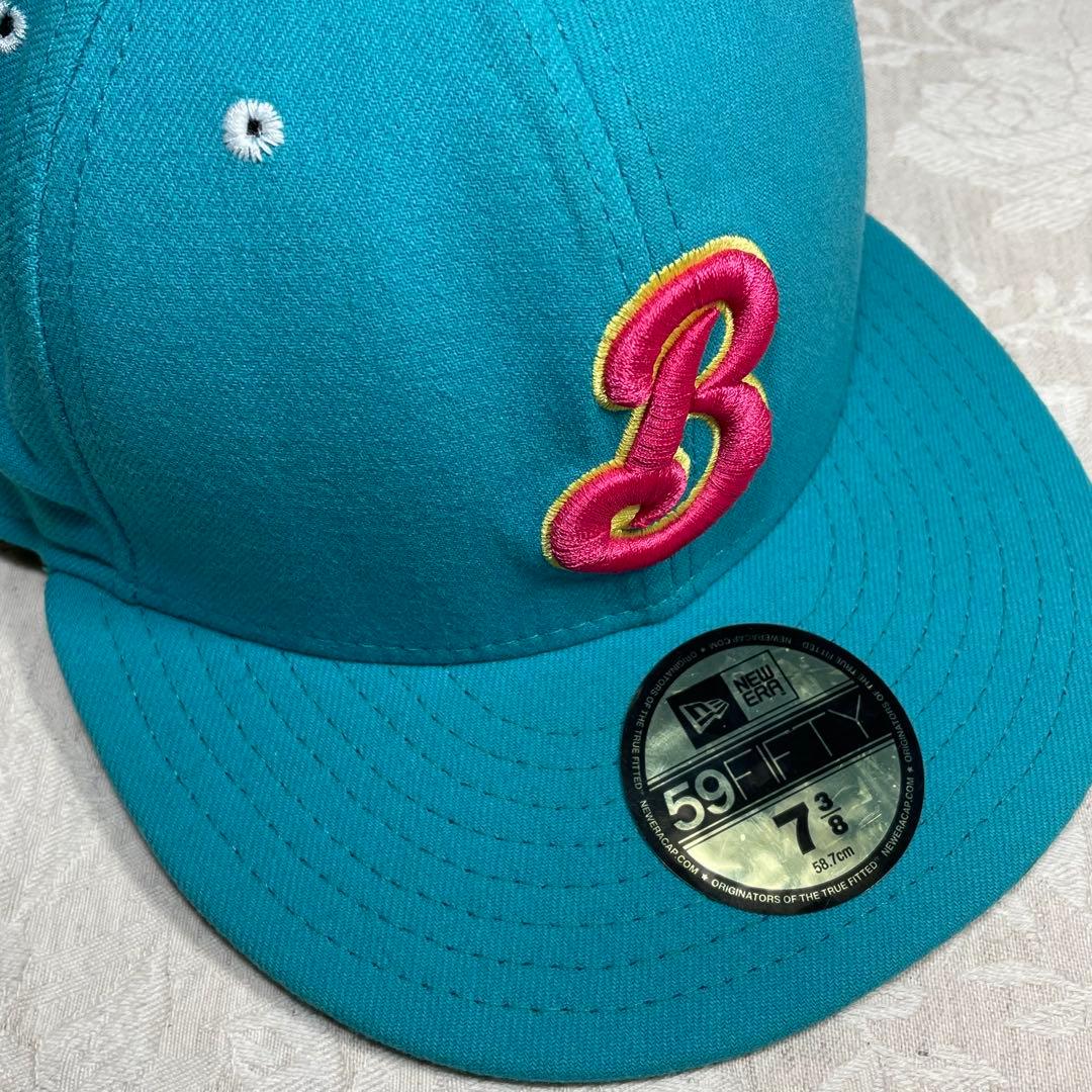 横浜ベイスターズ NEW ERA キャップ 旧ロゴ β ベータ ミント