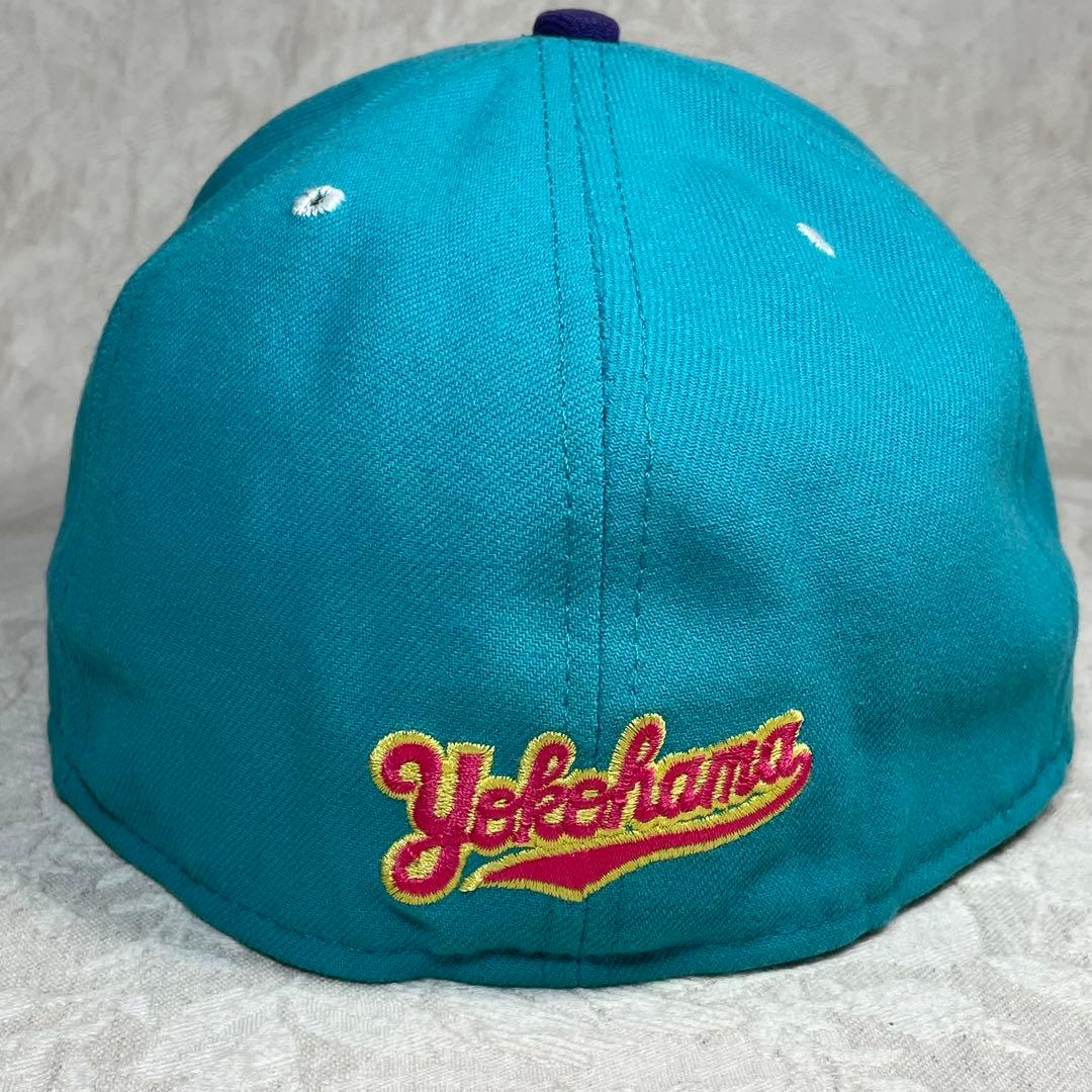 横浜ベイスターズ NEW ERA キャップ 旧ロゴ β ベータ ミント