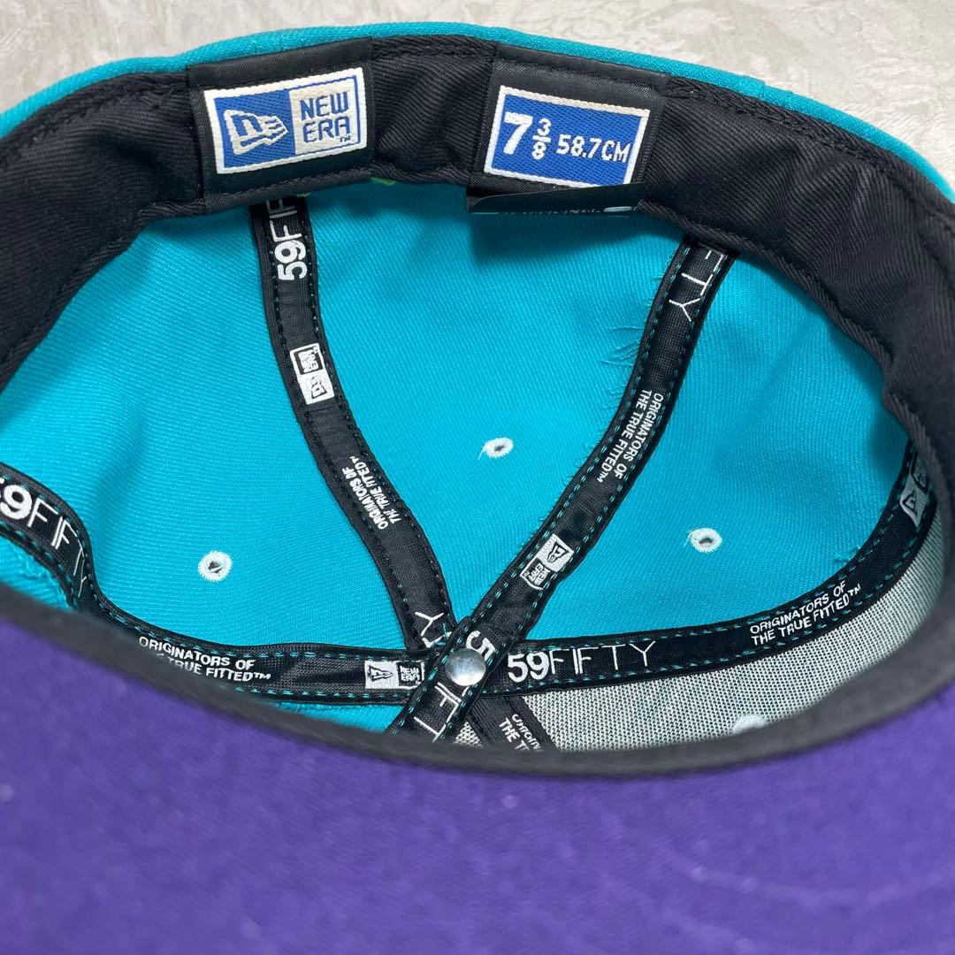 横浜ベイスターズ NEW ERA キャップ 旧ロゴ β ベータ ミント