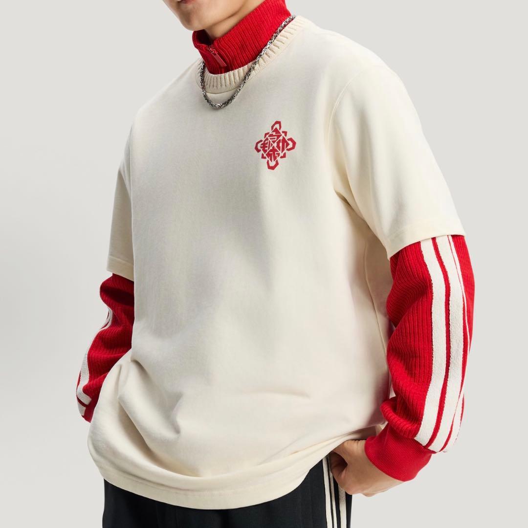 新品M Adidas FW25 CNY 馬年限定 半袖Tシャツ KT0713