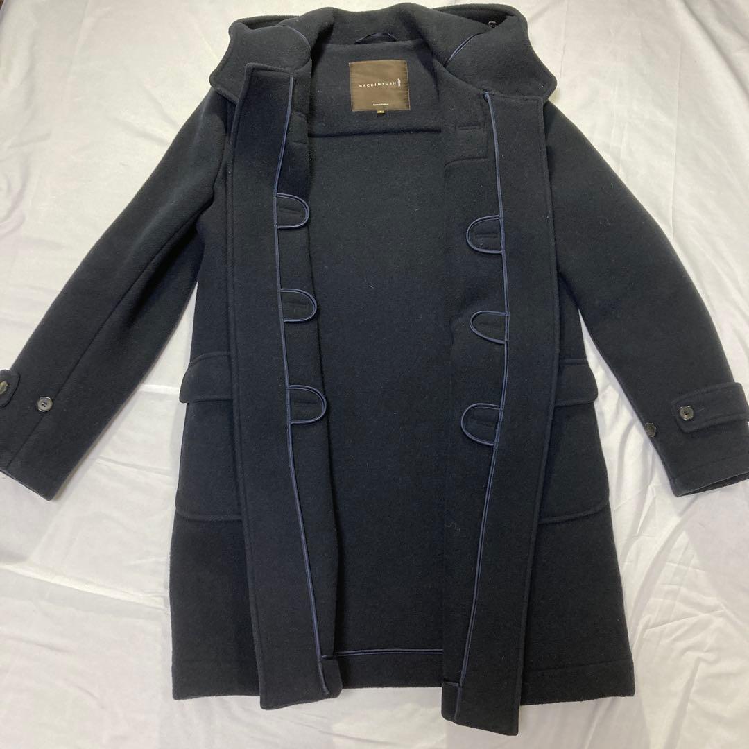 【良品】MACKINTOSH マッキントッシュ ダッフルコート ウール 濃紺