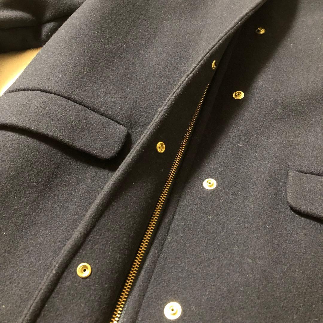 未使用に近い極美品♡シップス　HAMILTON LAMBS ウール　フードコート